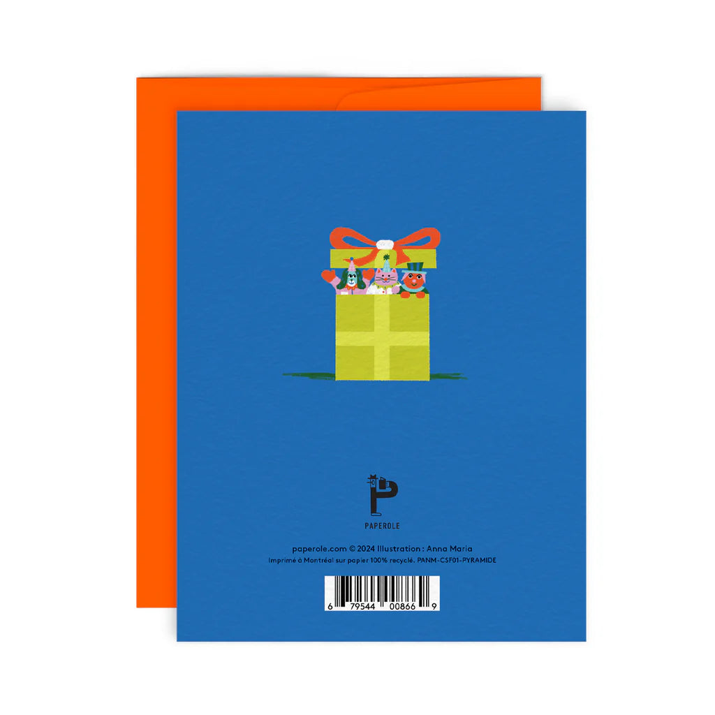 CARTE DE SOUHAITS - PYRAMIDE