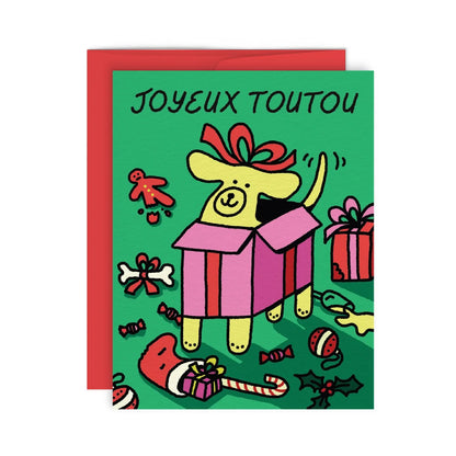GREETING CARD - JOYEUX TOUTOU