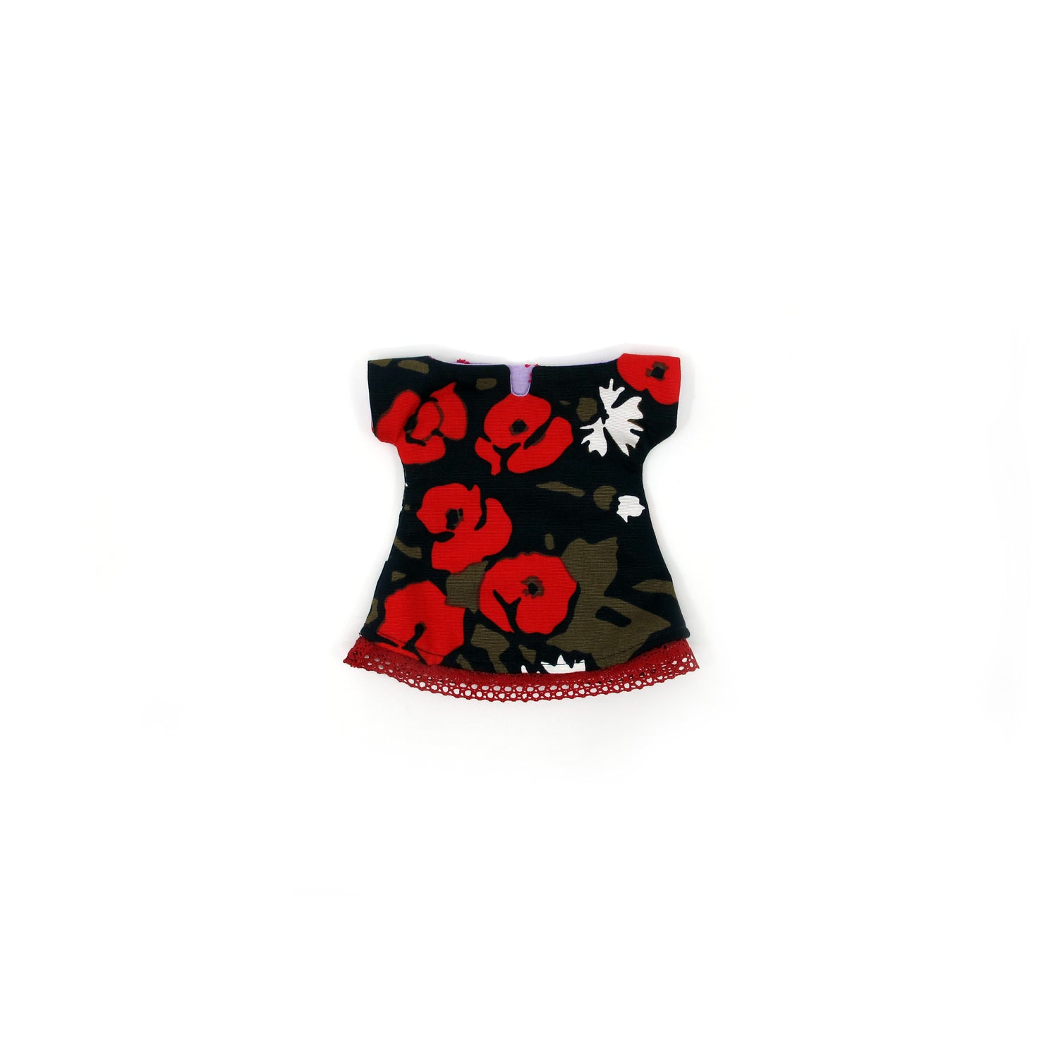 DOLL CLOTHING - REVERSIBLE DRESS