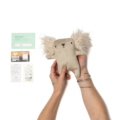 LÉO LE CHIEN - PELUCHE