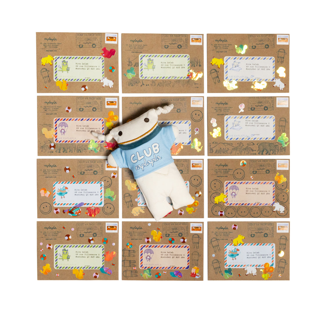 CLUB RAPLAPLA - ABONNEMENT POSTAL