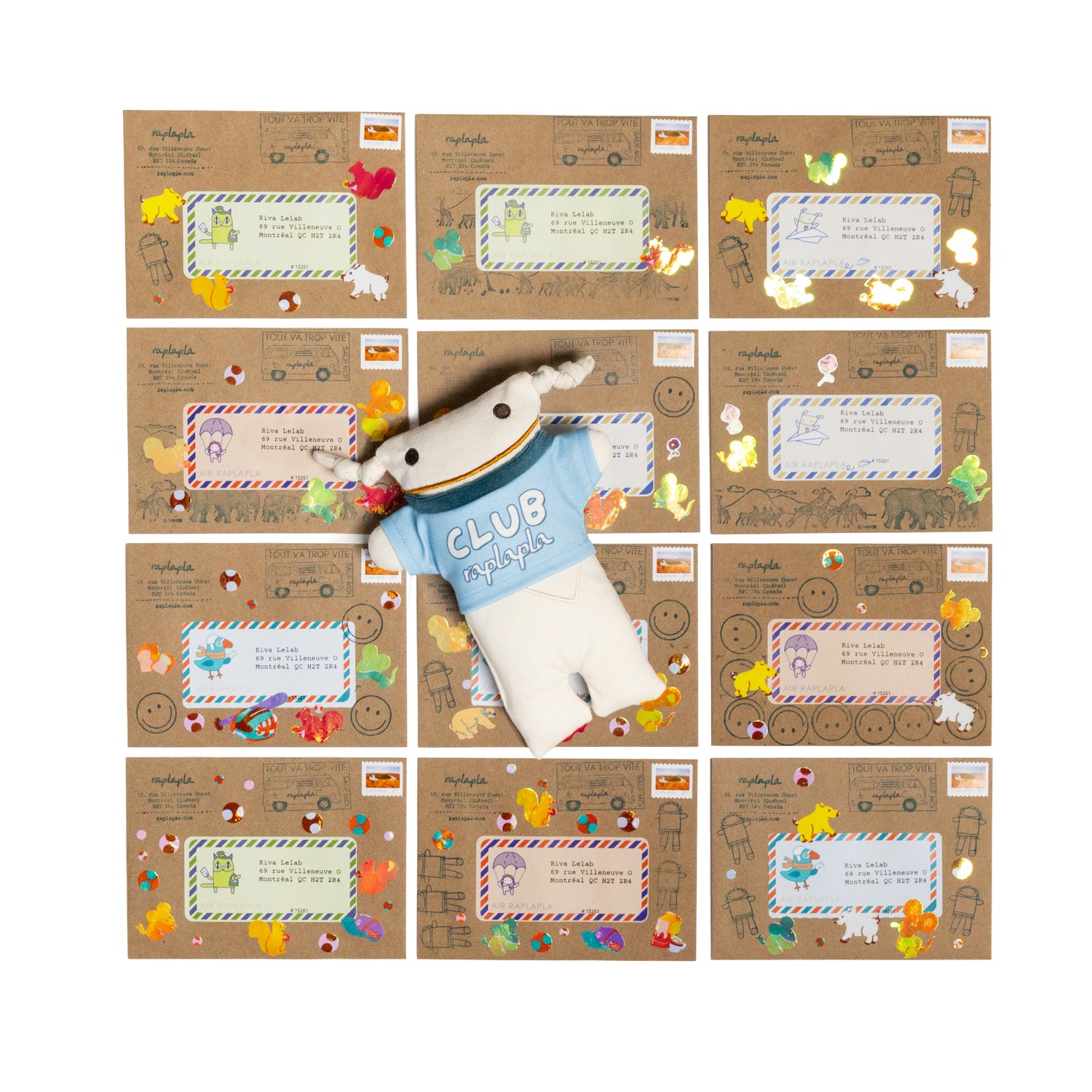 CLUB RAPLAPLA - ABONNEMENT POSTAL