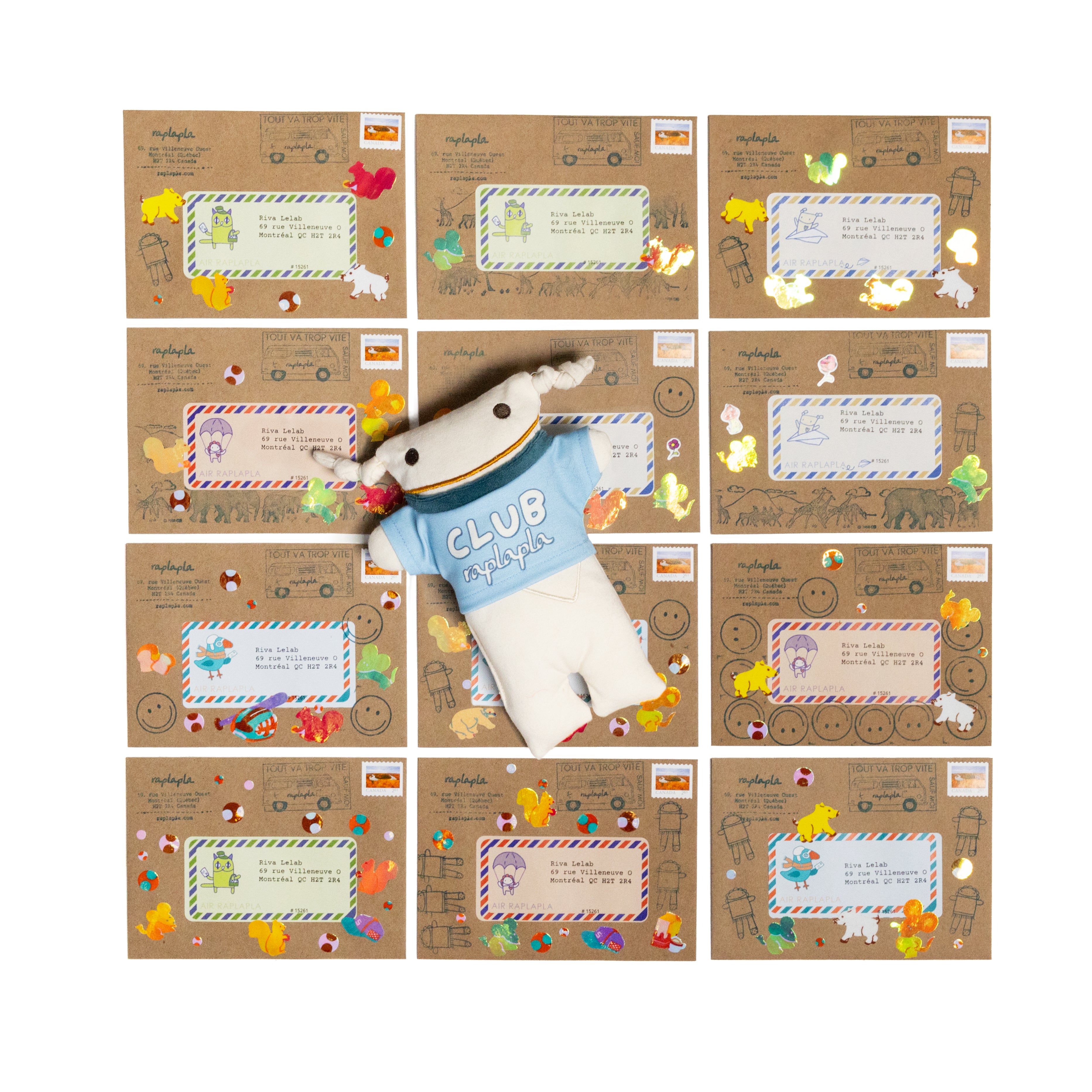 CLUB RAPLAPLA - ABONNEMENT POSTAL