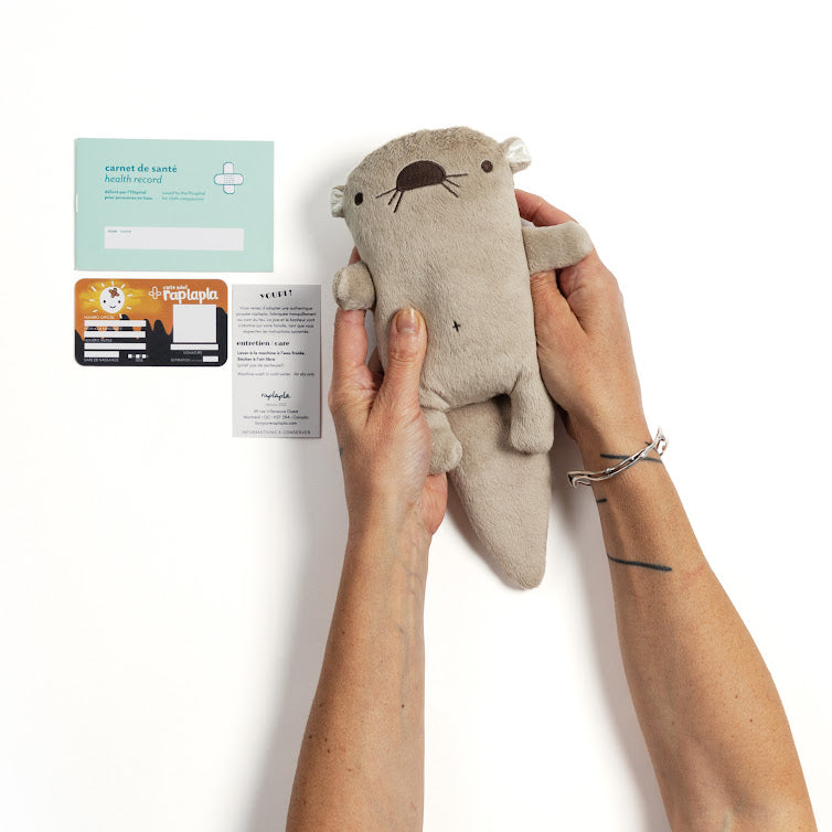 RENÉE LA LOUTRE - PELUCHE
