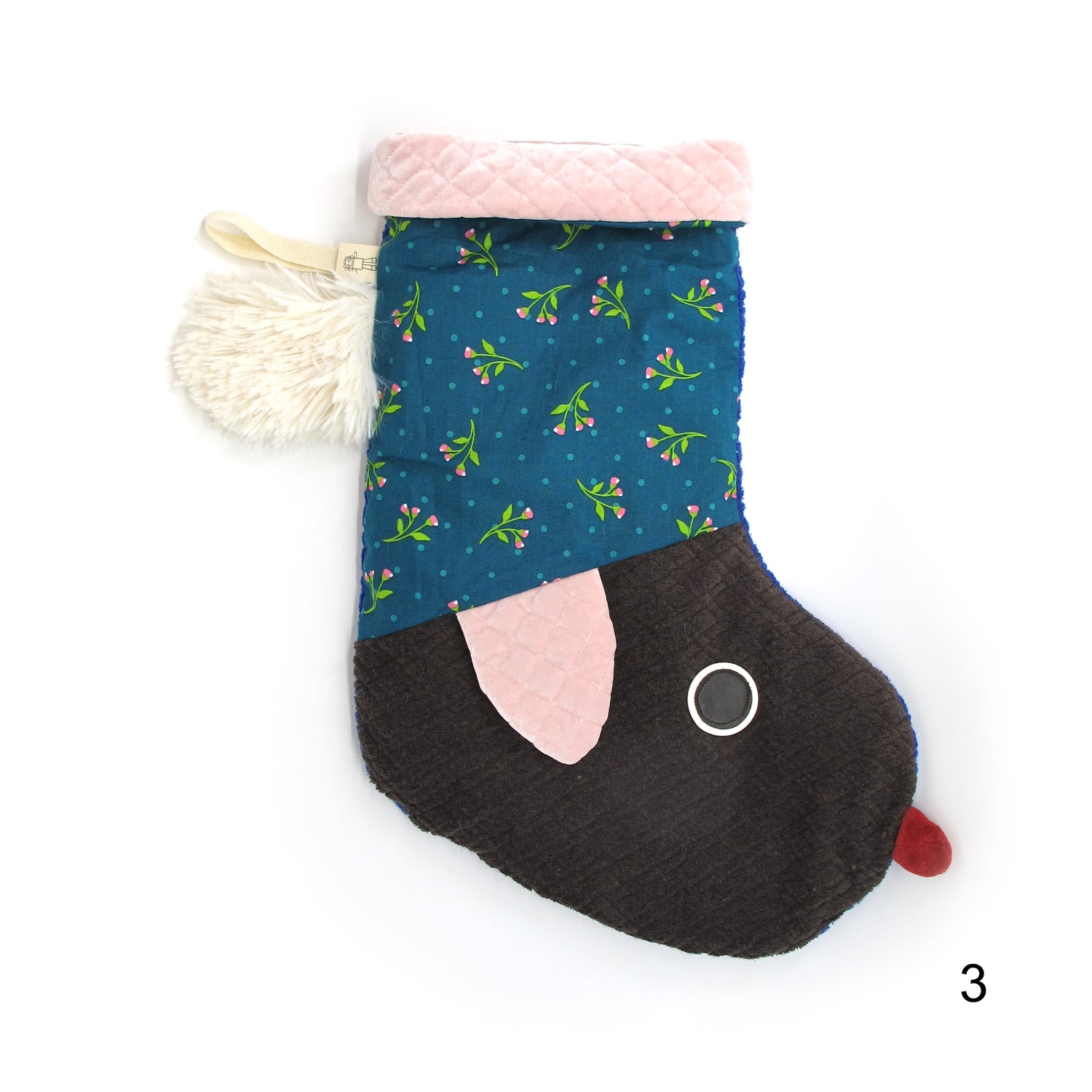 BAS DE NOËL - ANIMAL / PIÈCES UNIQUES