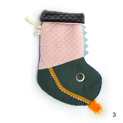 BAS DE NOËL - DRAGON / PIÈCES UNIQUES