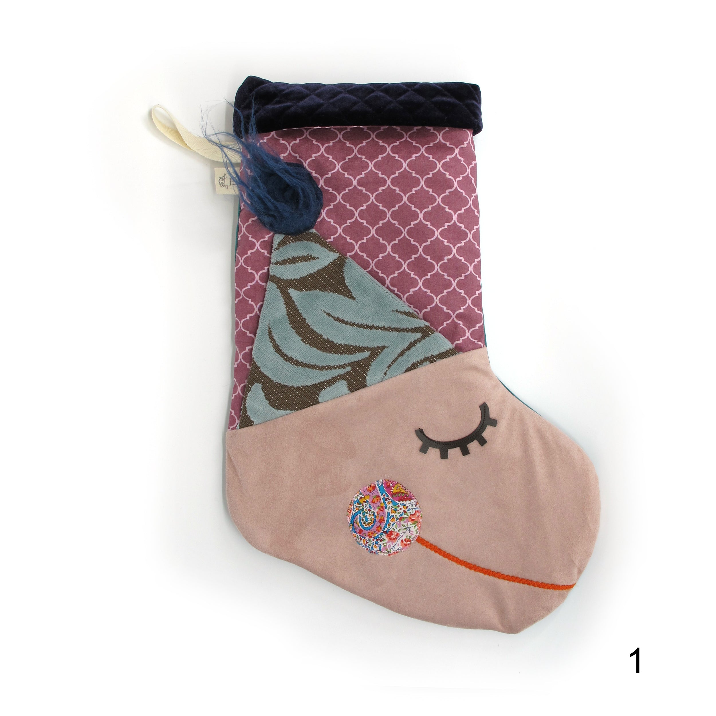 BAS DE NOËL - LUTIN / PIÈCES UNIQUES