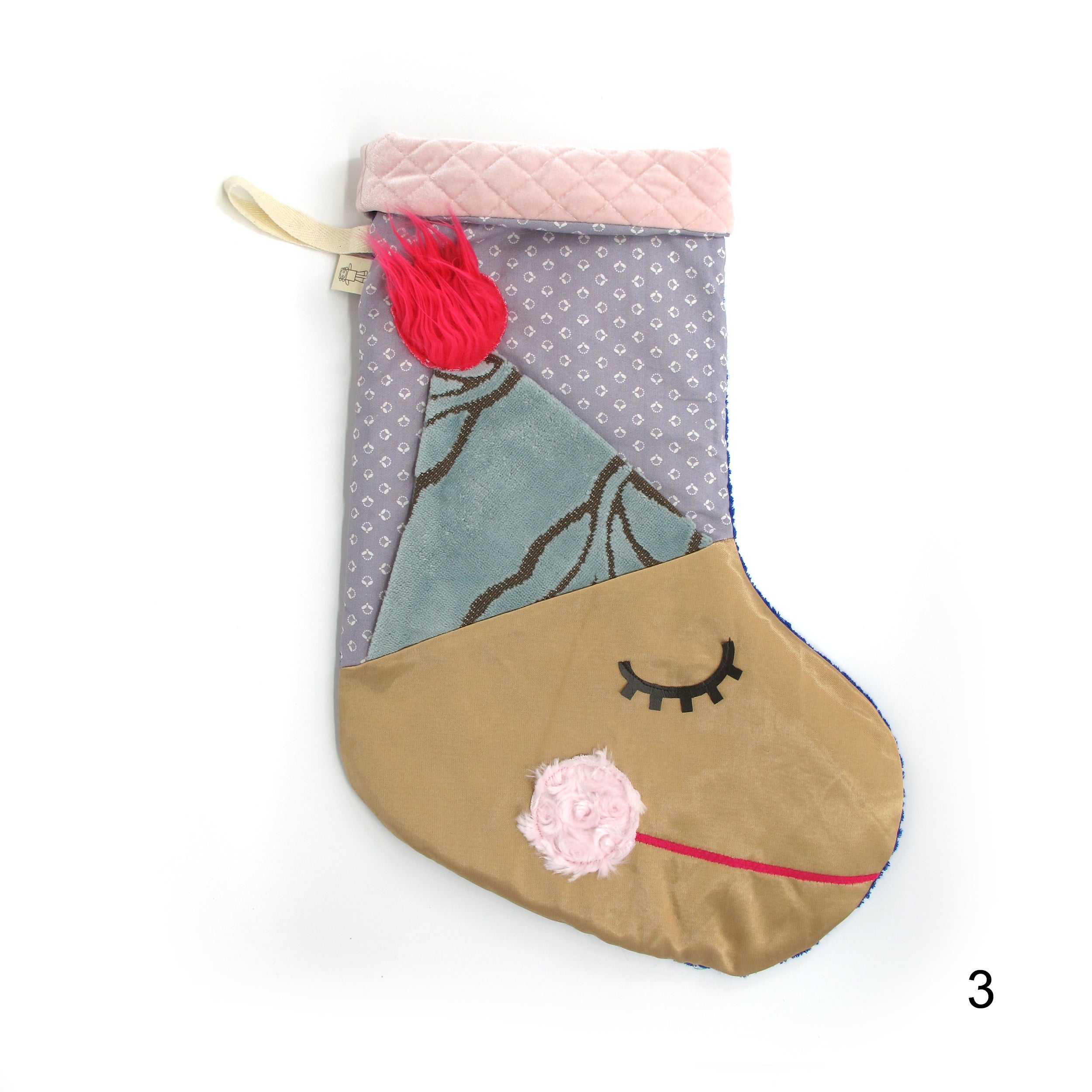 BAS DE NOËL - LUTIN / PIÈCES UNIQUES