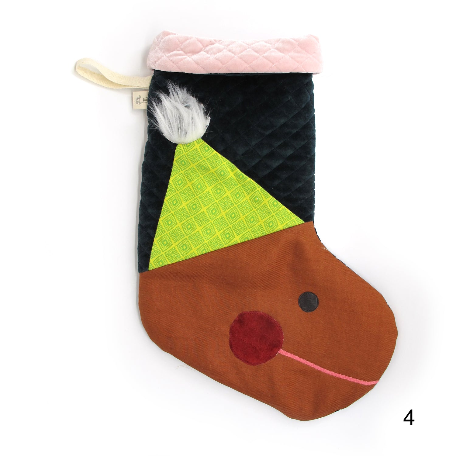 BAS DE NOËL - LUTIN / PIÈCES UNIQUES