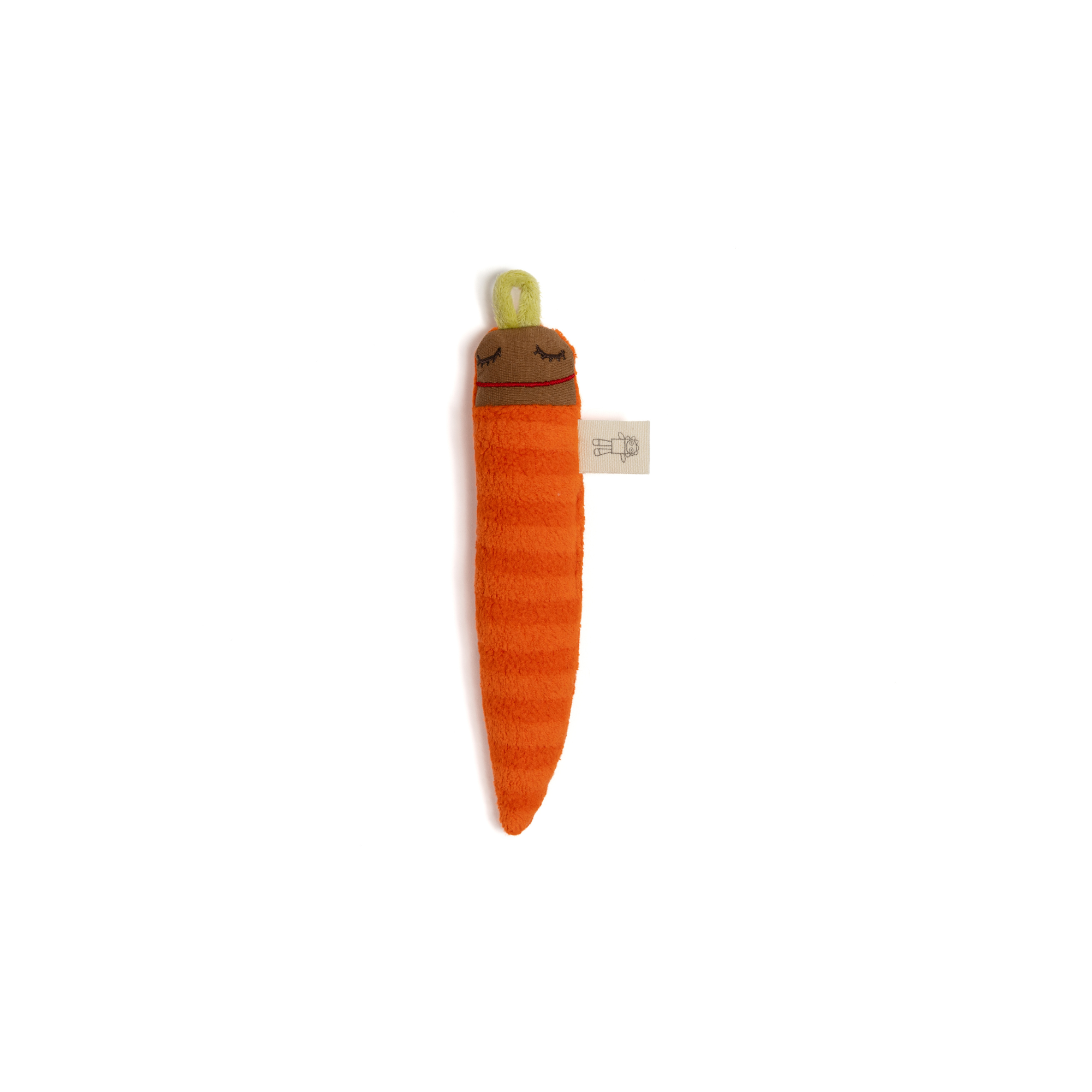 CARROT - SOFT TOY RATTLE