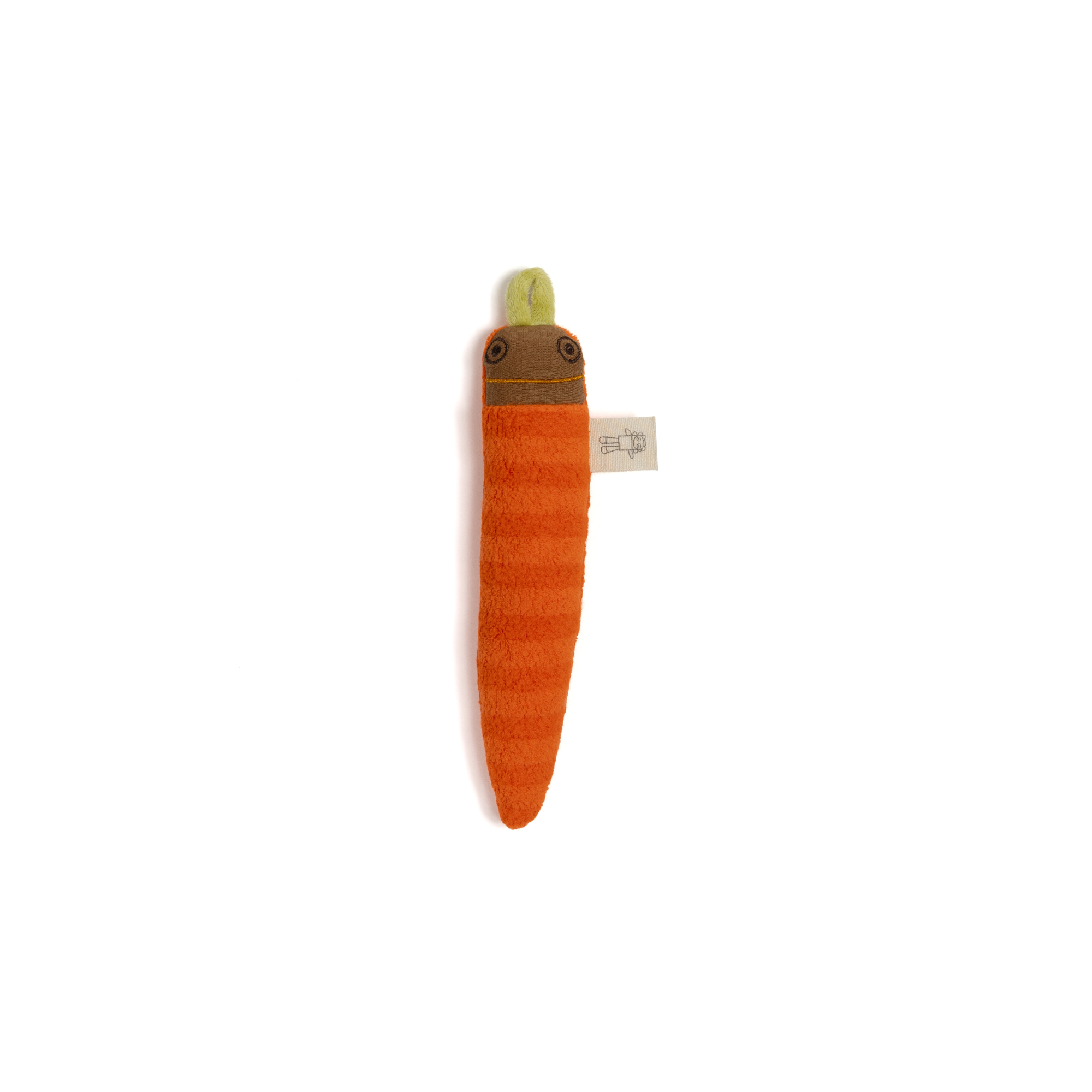 CARROT - SOFT TOY RATTLE