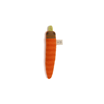 CARROT - SOFT TOY RATTLE