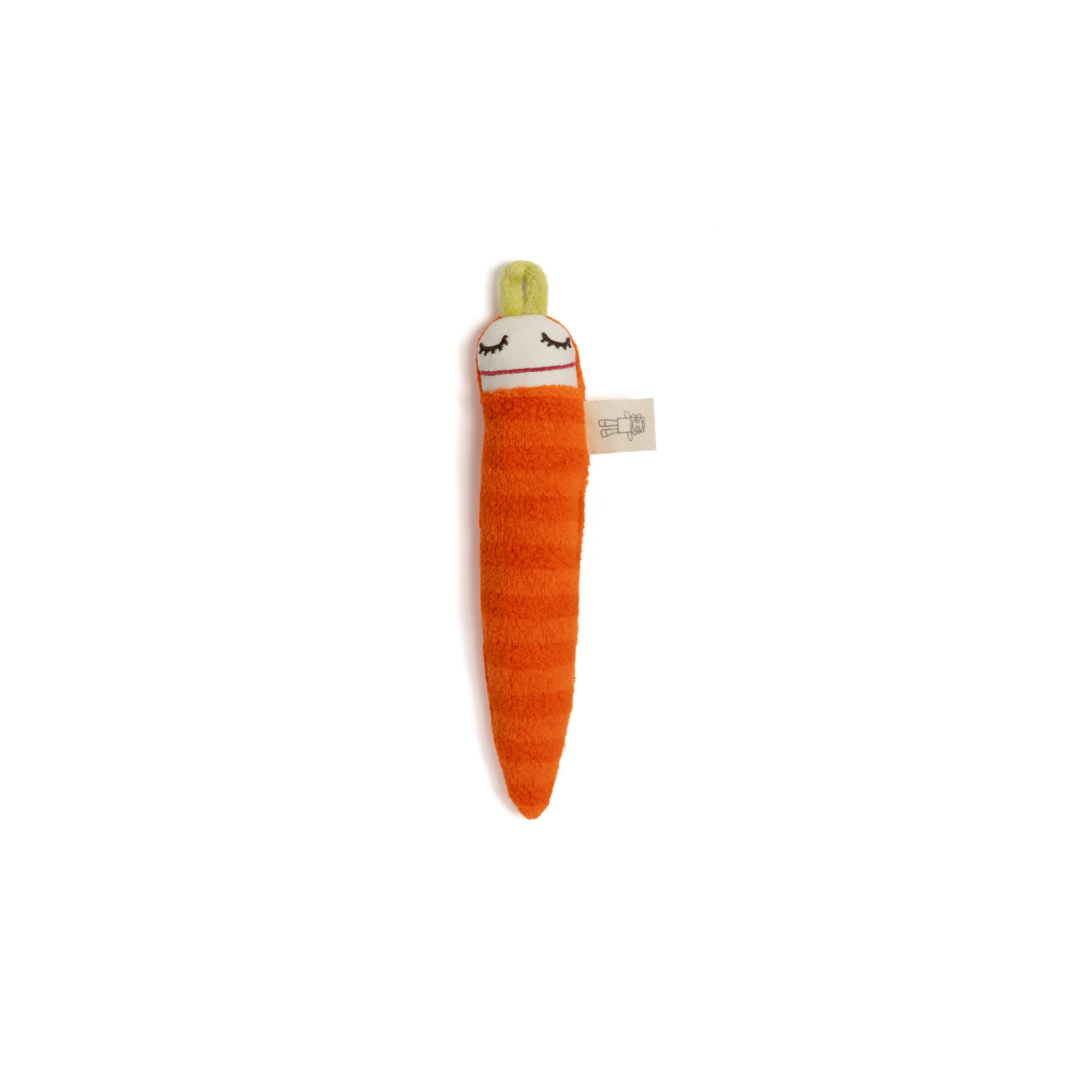 CARROT - SOFT TOY RATTLE