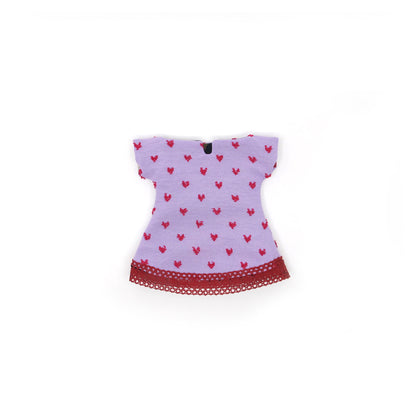 DOLL CLOTHING - REVERSIBLE DRESS