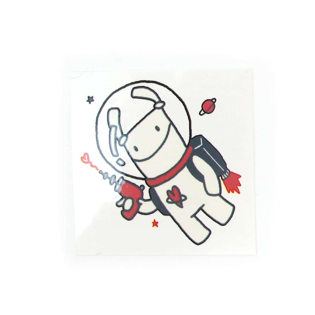 MONSIEUR TSÉ-TSÉ ASTRONAUTE - TATOUAGES TEMPORAIRES