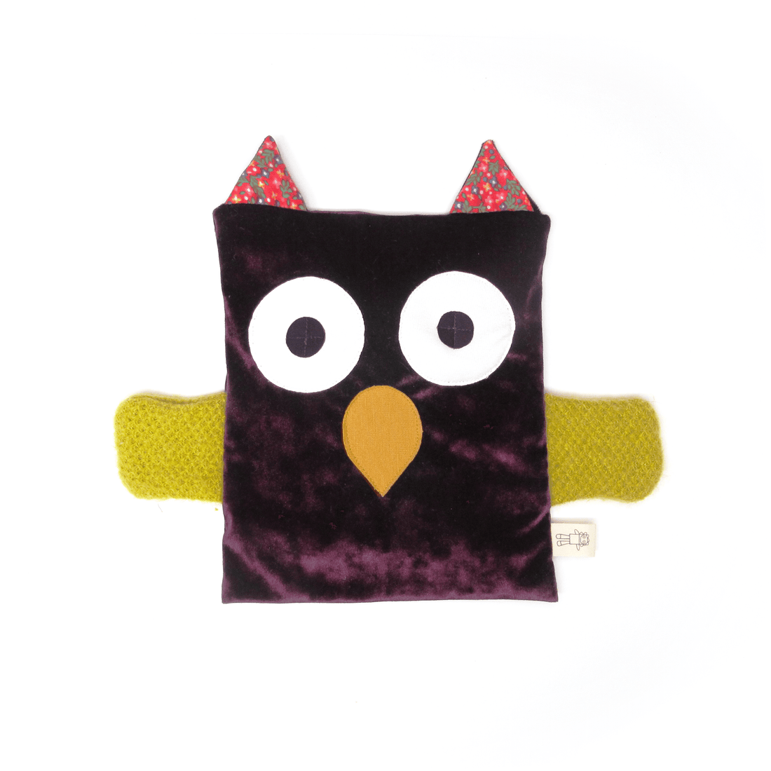 HEATING PAD - PURPLE NIGHT OWL