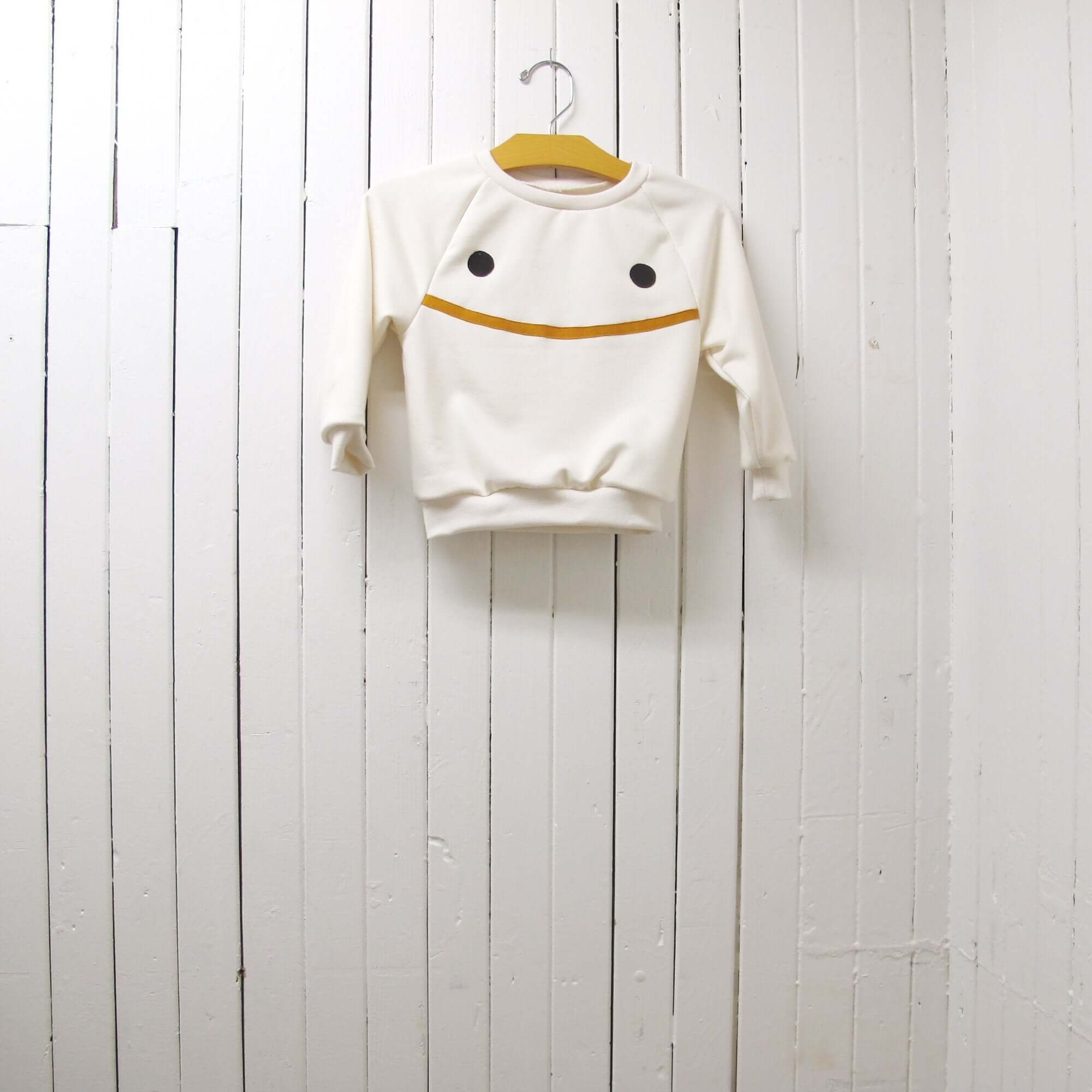 CHILDREN SWEATER - VELVET CREWNECK