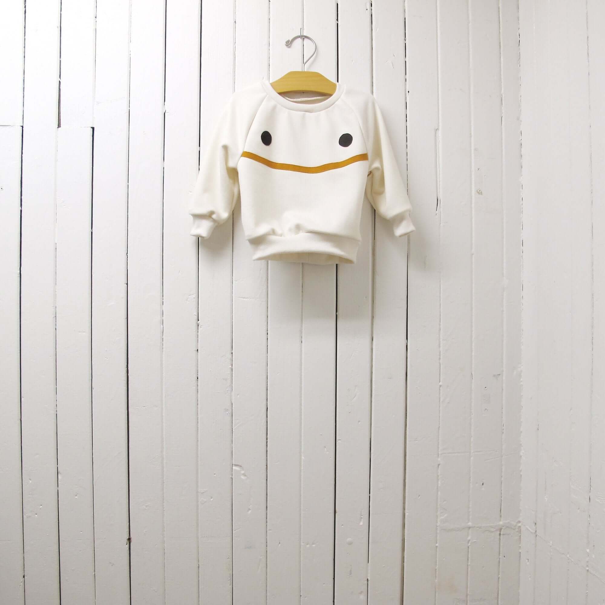 CHILDREN SWEATER - VELVET CREWNECK