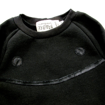 JERSEY RAGLAN ADULT BLACK