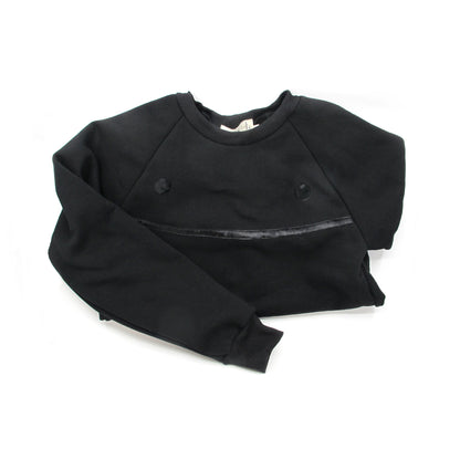 JERSEY RAGLAN ADULT BLACK